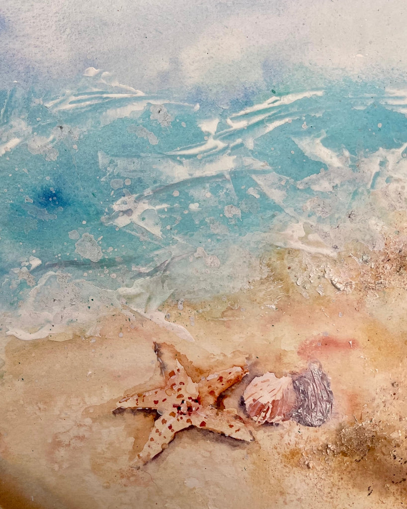 NOV 2nd - Inspired by the Sea – Watercolour Workshops, North Berwick (Seahorses & Seafoam)