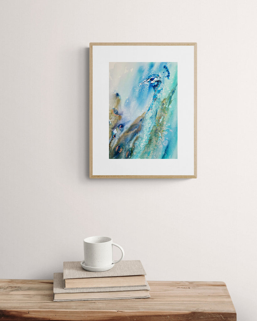 Enchanting Peacock - Fine Art Print - A4 & A5