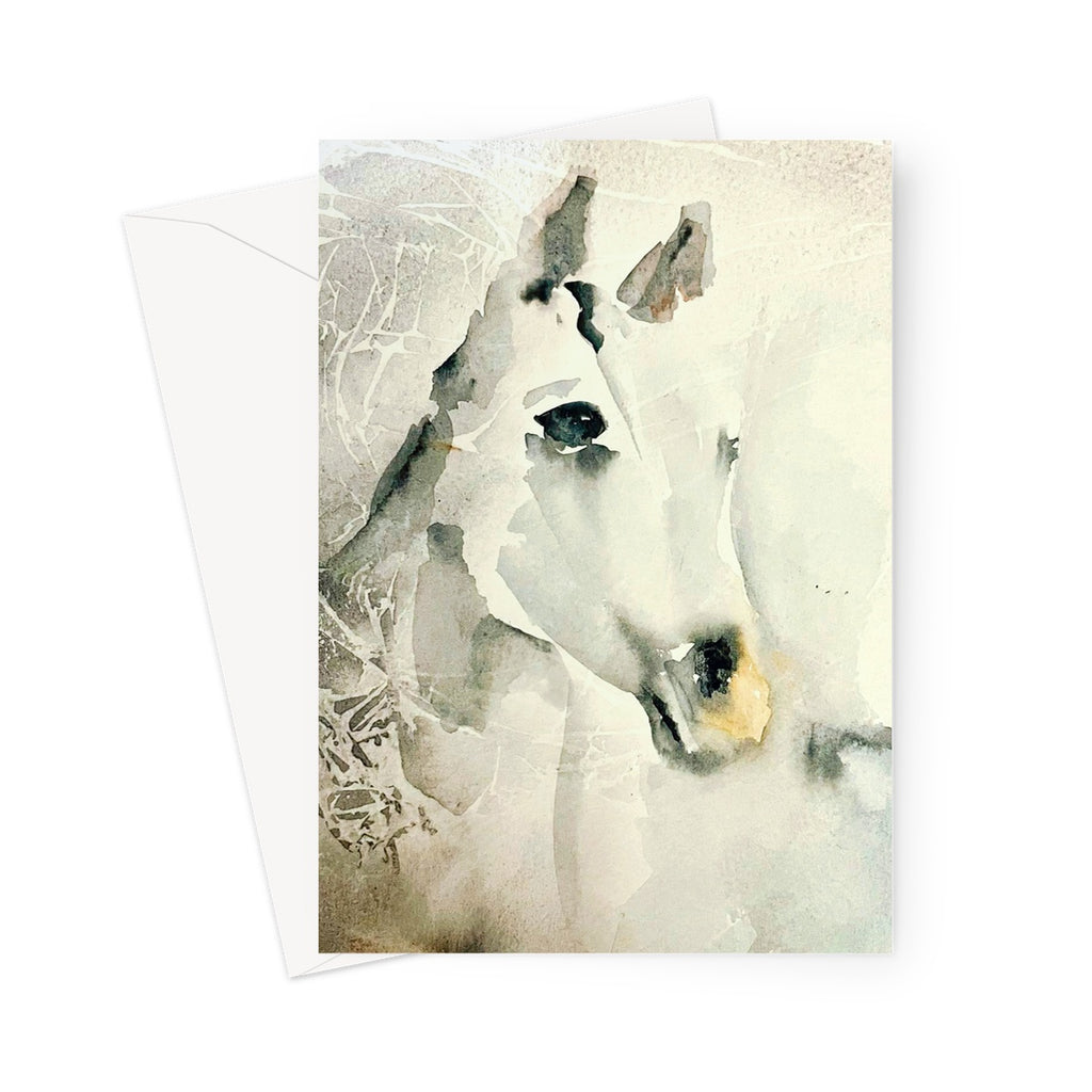 Grey in Winter Greeting Card