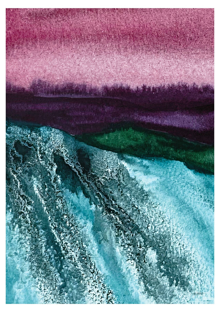 Dunes - Purple Sky